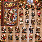 Santa In Different Era Special Advent Calendar 2026
