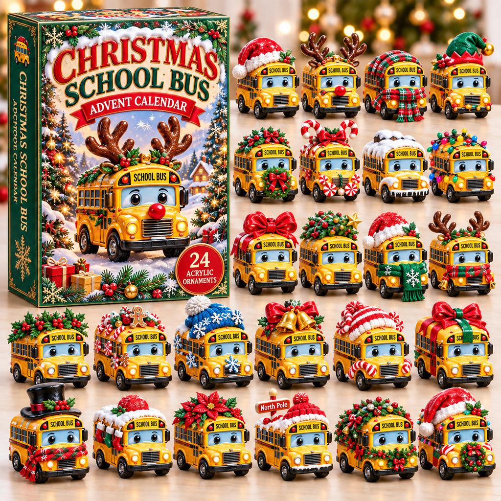 School Bus Christmas Limited Edition Advent Calendar 2026