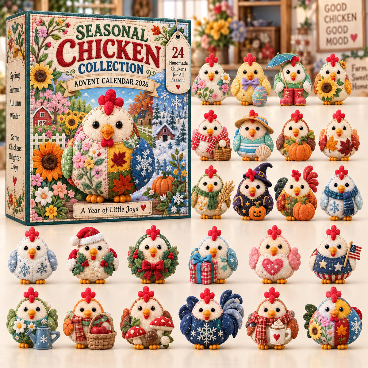 Seasonal Chicken Collection Special Advent Calendar 2026