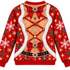 Sexy Santa Christmas Sparkling Ugly Christmas Sweater