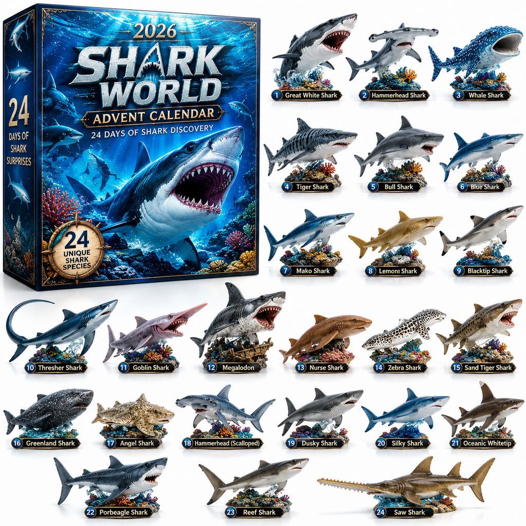 Shark World 24 Days of Shank Discovery Advent Calendar 2026