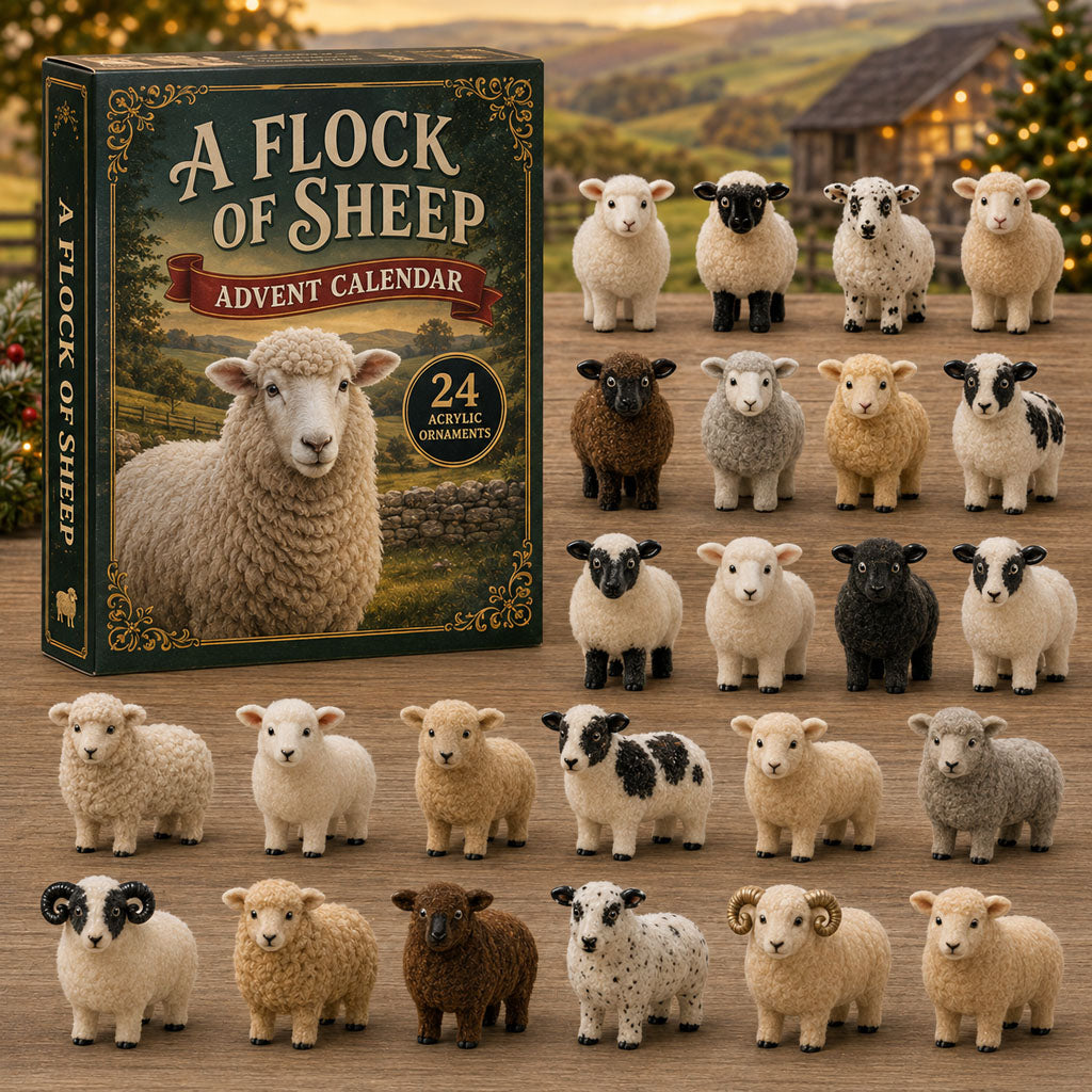Sheep Collection 24 Days Festive Countdown Advent Calendar 2026