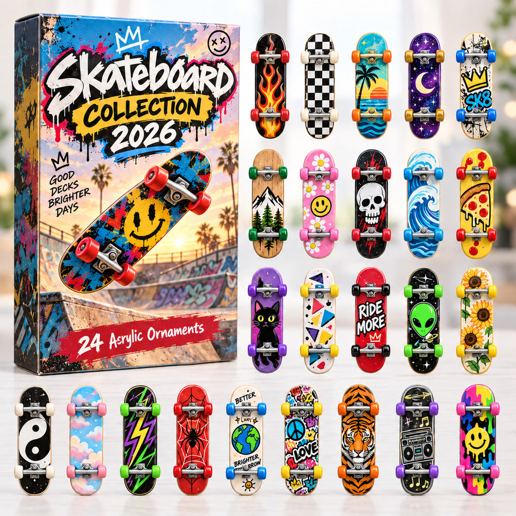 Skateboard Collection 24 Days Festive Countdown Advent Calendar 2026