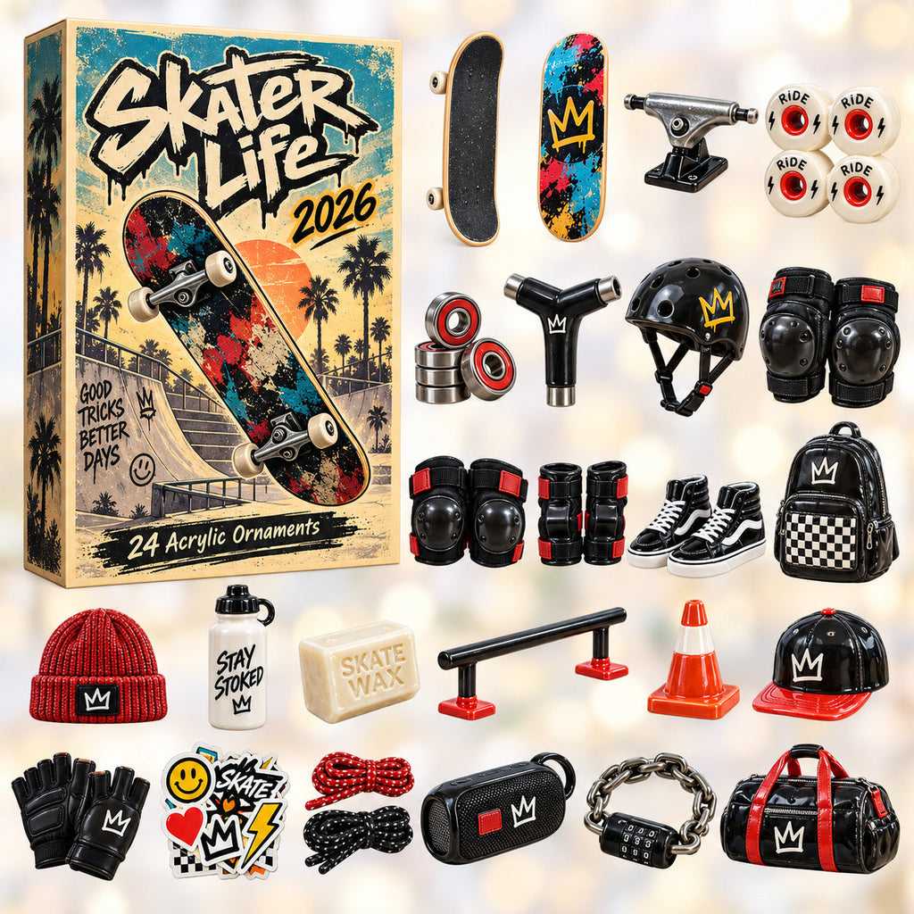 Skater Life 24 Days Festive Countdown Advent Calendar 2026