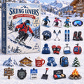 Skiing Lovers 24 Days Festive Countdown Advent Calendar 2026