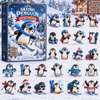 Skiing Penguin 24 Days Festive Countdown Advent Calendar 2026