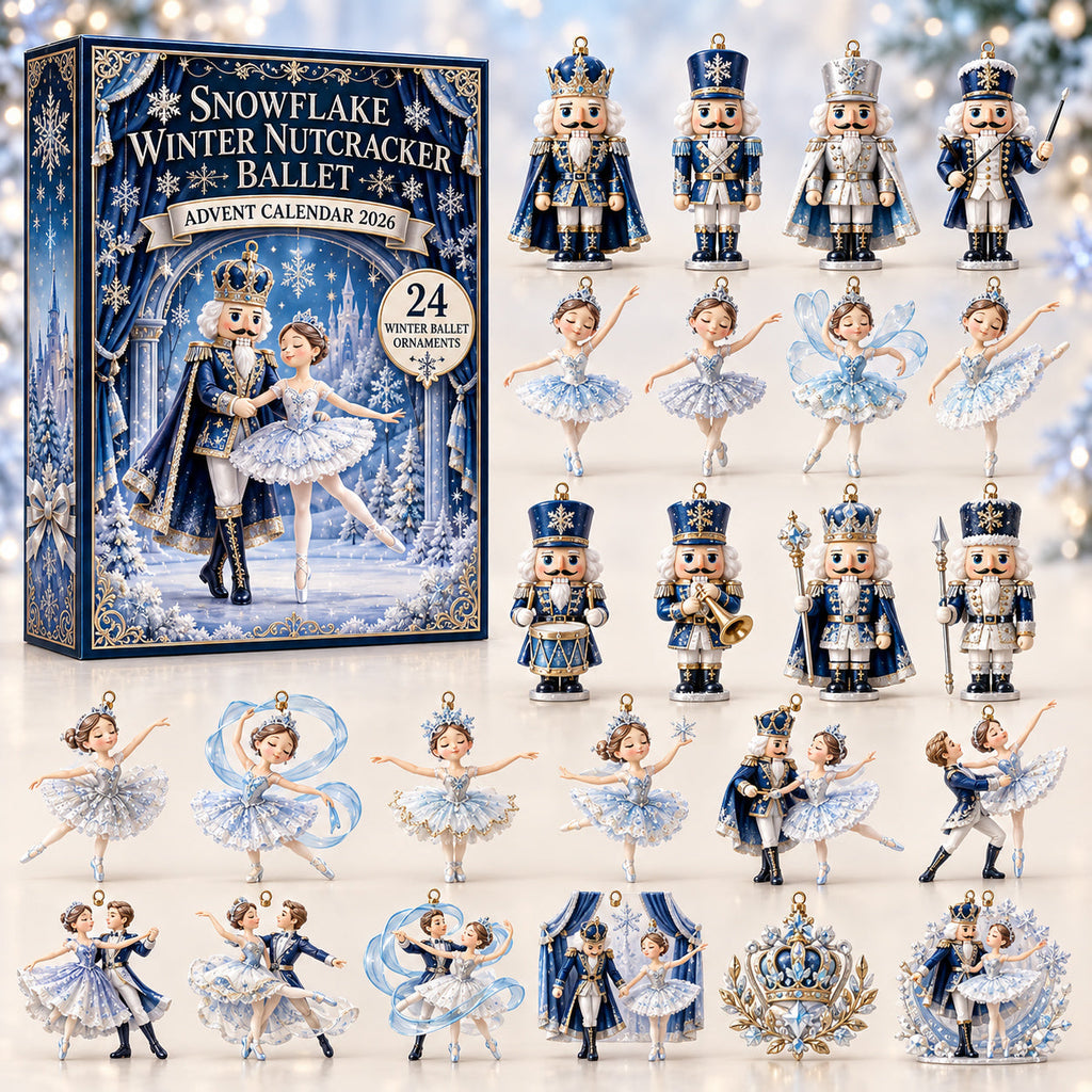Snowflake Winter Nutcracker Ballet Limited Edition Advent Calendar 2026