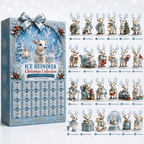 Snowy Reindeer Ornament 24 Days Christmas Countdown Advent Calendar 2026