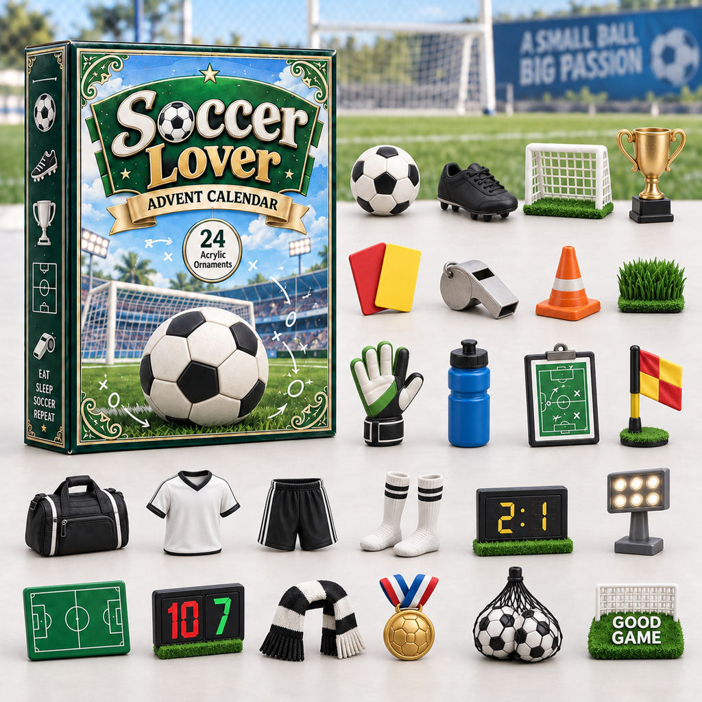 Soccer Lover 24 Days Festive Countdown Advent Calendar 2026