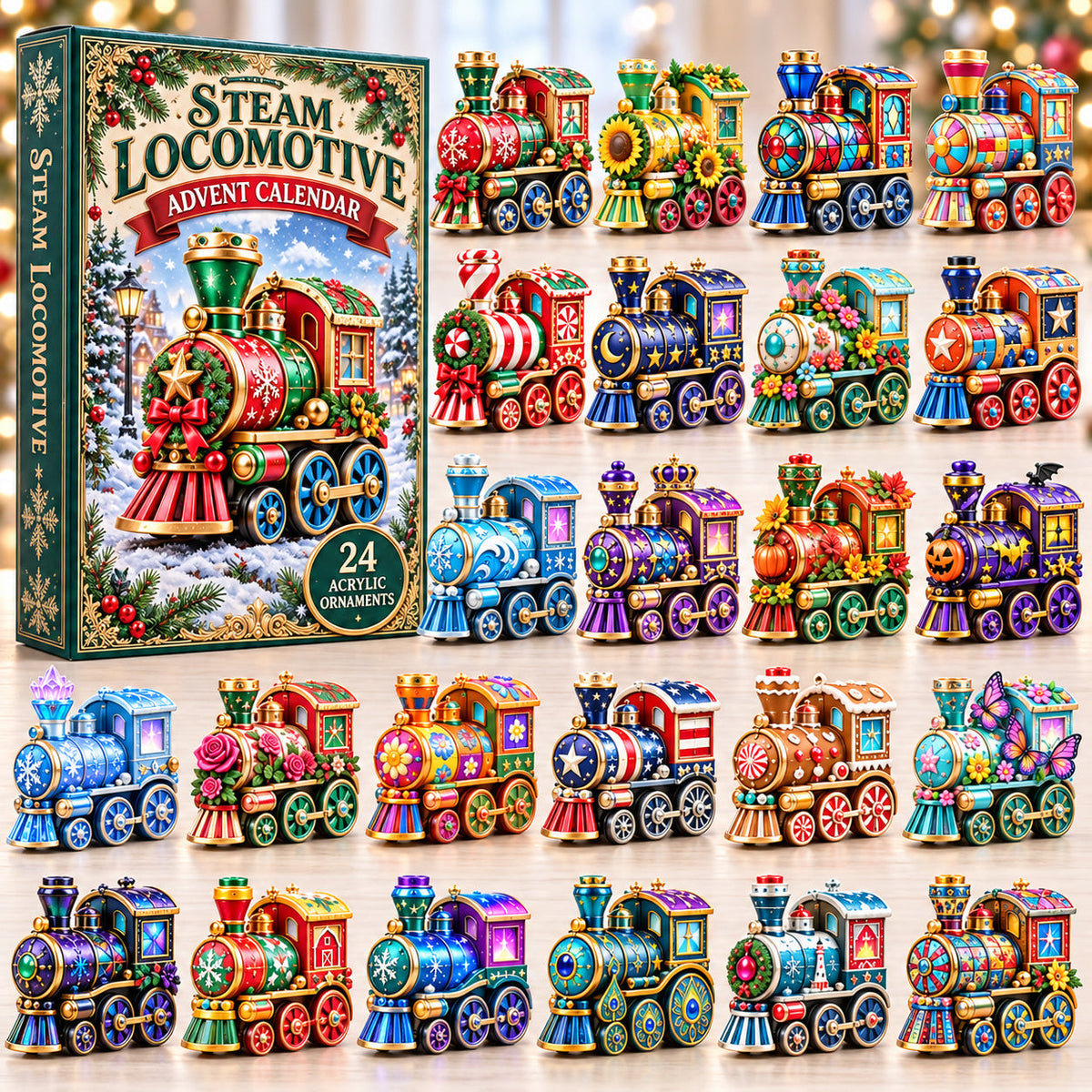 Steam Locomotive Limited Edition Advent Calendar 2026
