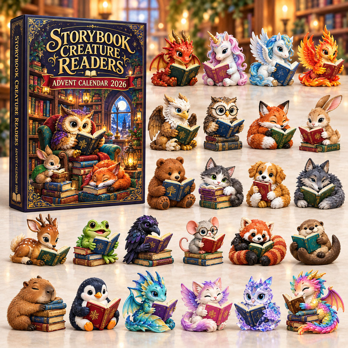 Storybook Creature Readers Animal Library Advent Calendar 2026