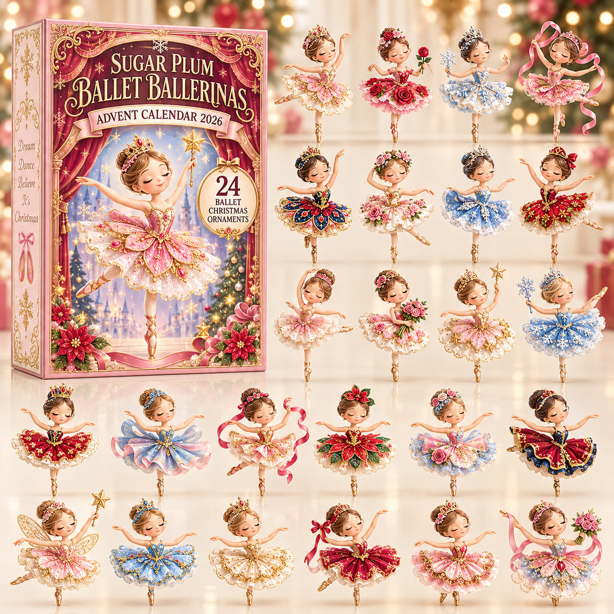 Sugar Plum Ballet Ballerinas Limited Edition Advent Calendar 2026
