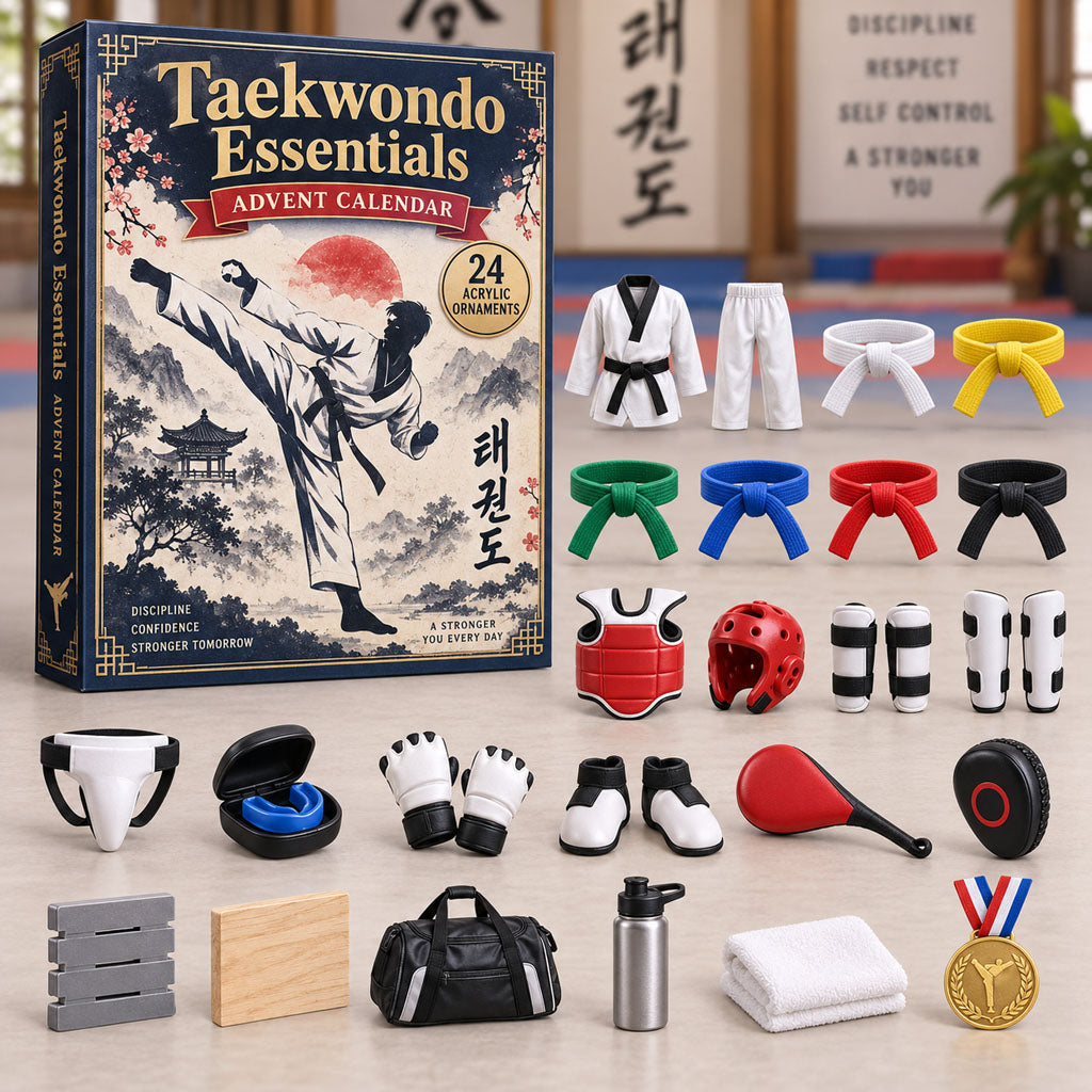 Taekwondo Essentials 24 Days Festive Countdown Advent Calendar 2026
