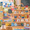 Teacher 24 Days Festive Countdown Advent Calendar 2026