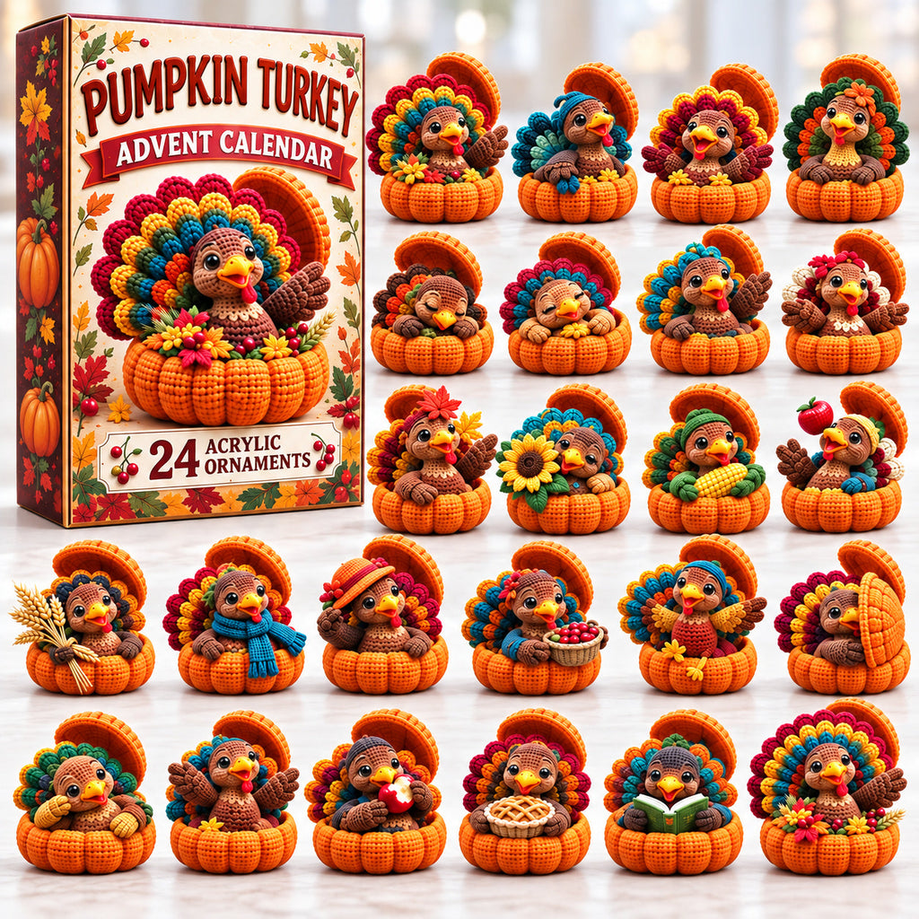 Thanksgiving Turkey Pumpkin Limited Edition Advent Calendar 2026