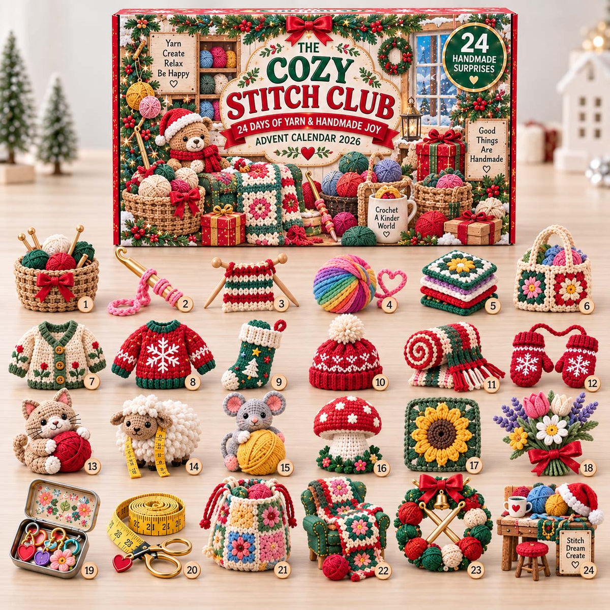 The Cozy Stitch Club Special Advent Calendar 2026