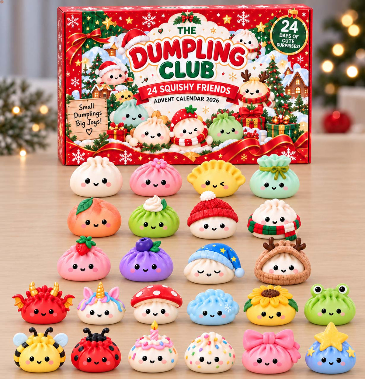 The Dumpling Club Christmas Club Advent Calendar 2026
