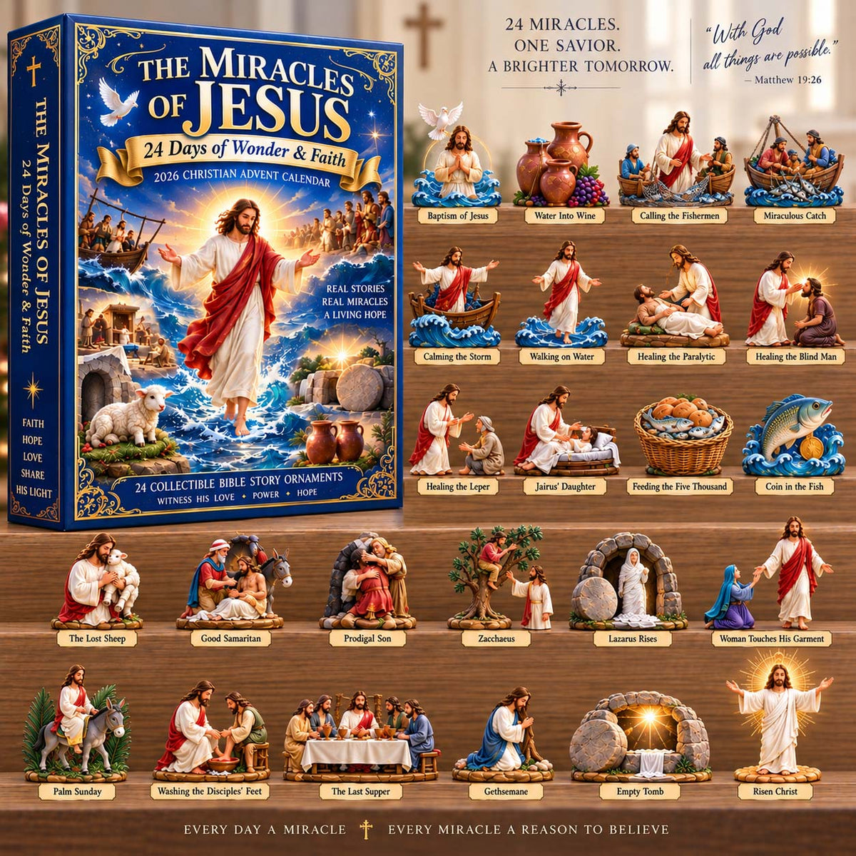 The Miracles Of Jesus Limited Edition Advent Calendar 2026