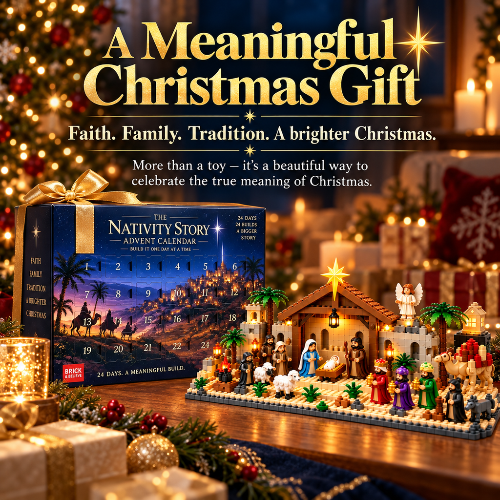 The Nativity Story 24 Days Buildable Christmas Advent Calendar 2026