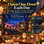 The Nativity Story 24 Days Buildable Christmas Advent Calendar 2026