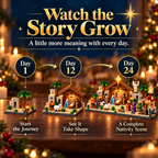 The Nativity Story 24 Days Buildable Christmas Advent Calendar 2026