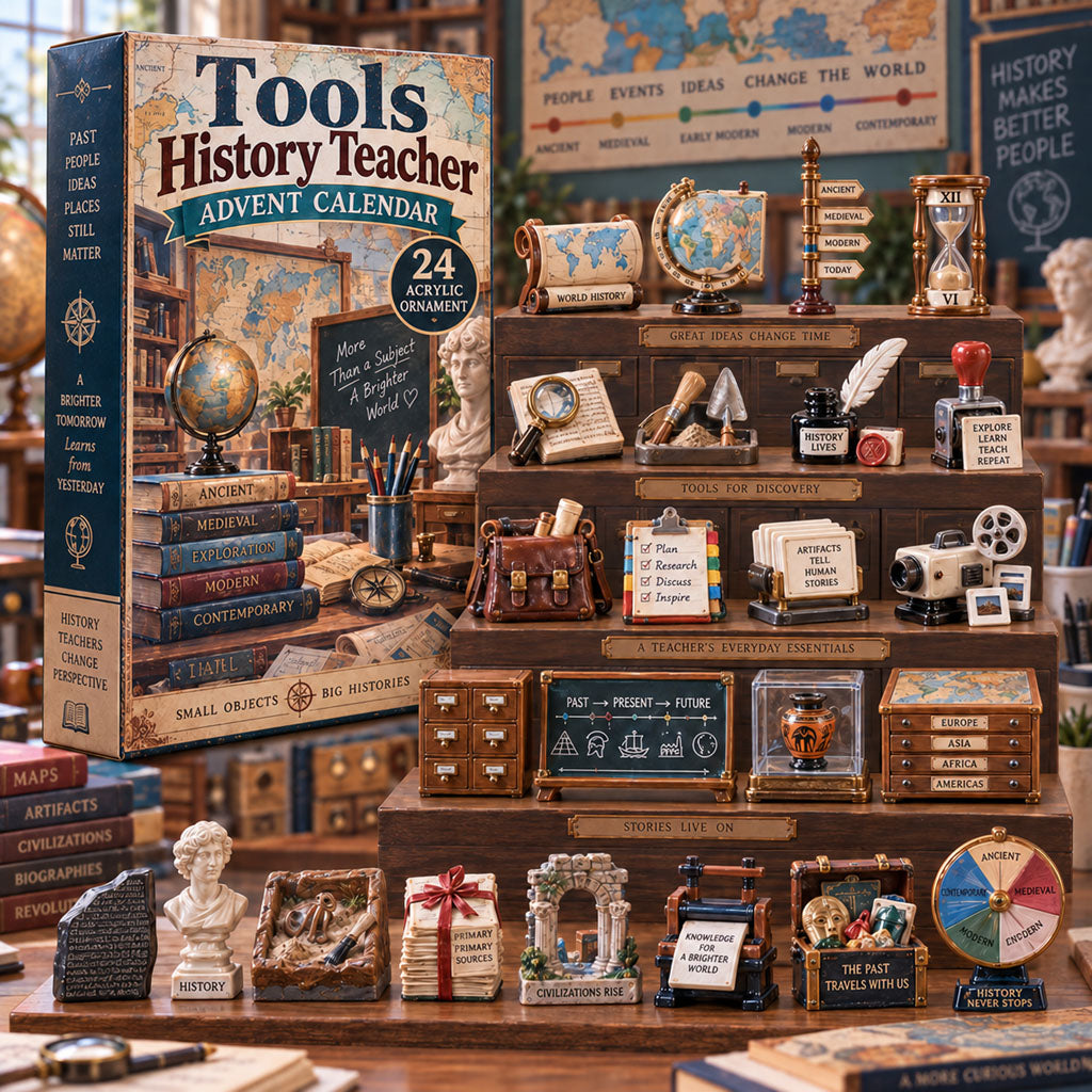 Tools History Teacher 24 Days Festive Countdown Advent Calendar 2026