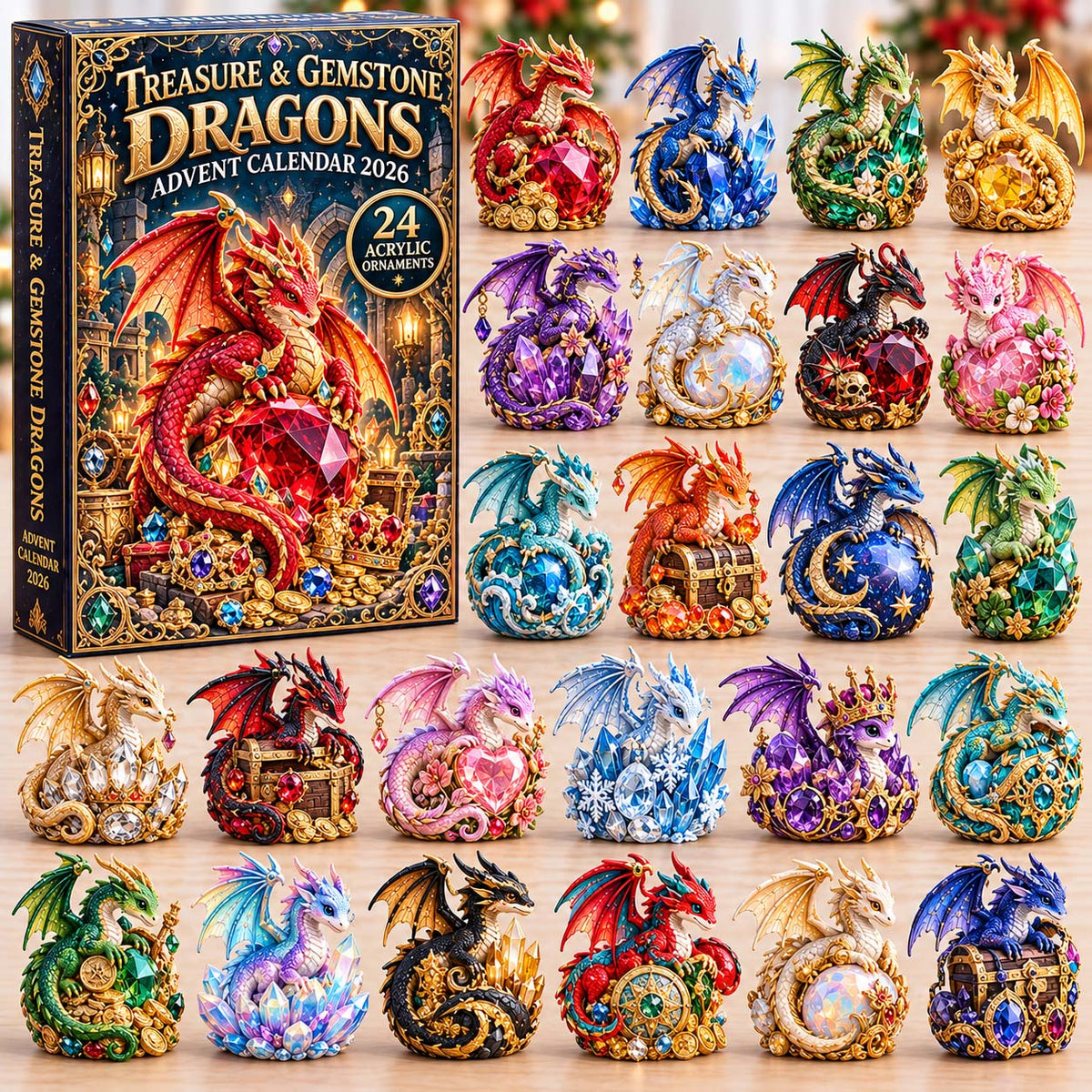 Treasure And Gemstone Dragons Limited Edition Advent Calendar 2026