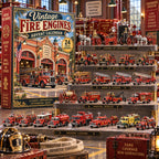 Vintage Fire Engines 24 Days Festive Countdown Advent Calendar 2026