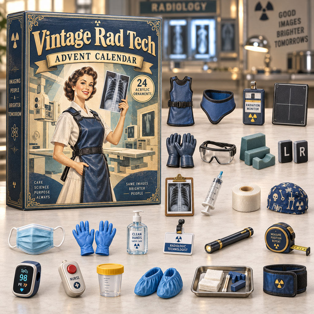 Vintage Rad Tech 24 Days Festive Countdown Advent Calendar 2026