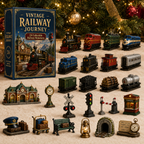 Vintage Railway Journey 24 Days Collectible Christmas Advent Calendar 2026