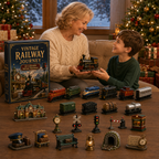 Vintage Railway Journey 24 Days Collectible Christmas Advent Calendar 2026