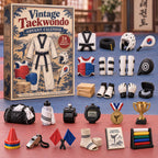 Vintage Taekwondo 24 Days Festive Countdown Advent Calendar 2026