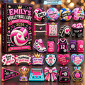 Volleyball Life Custom Name and Number Advent Calendar 2026