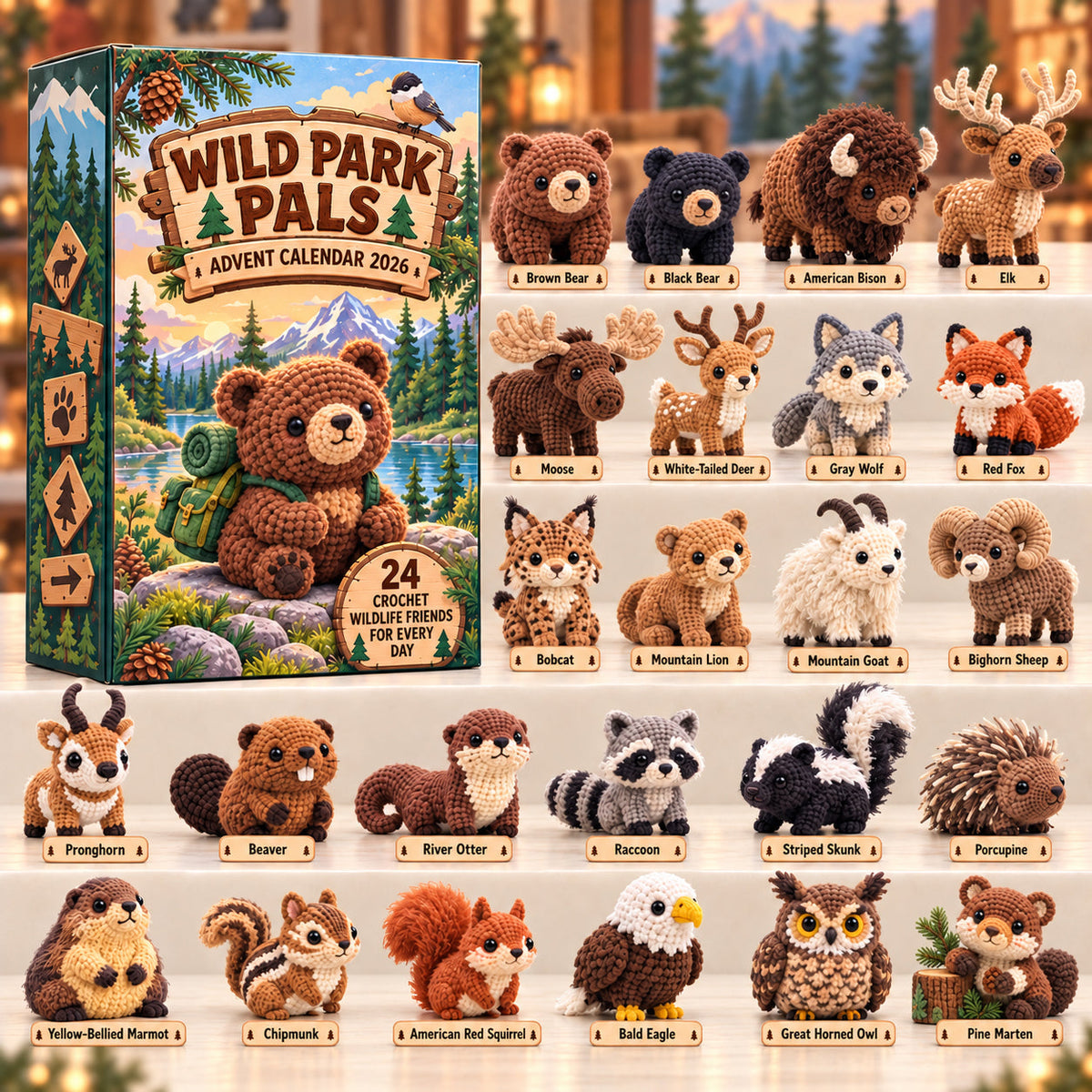Wild Park Pals Limited Edition Advent Calendar 2026