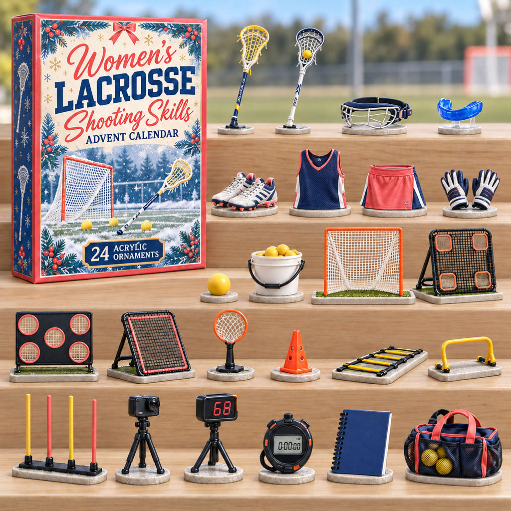Women's Lacrosse Shooting 24 Days Festive Countdown Advent Calendar 2026