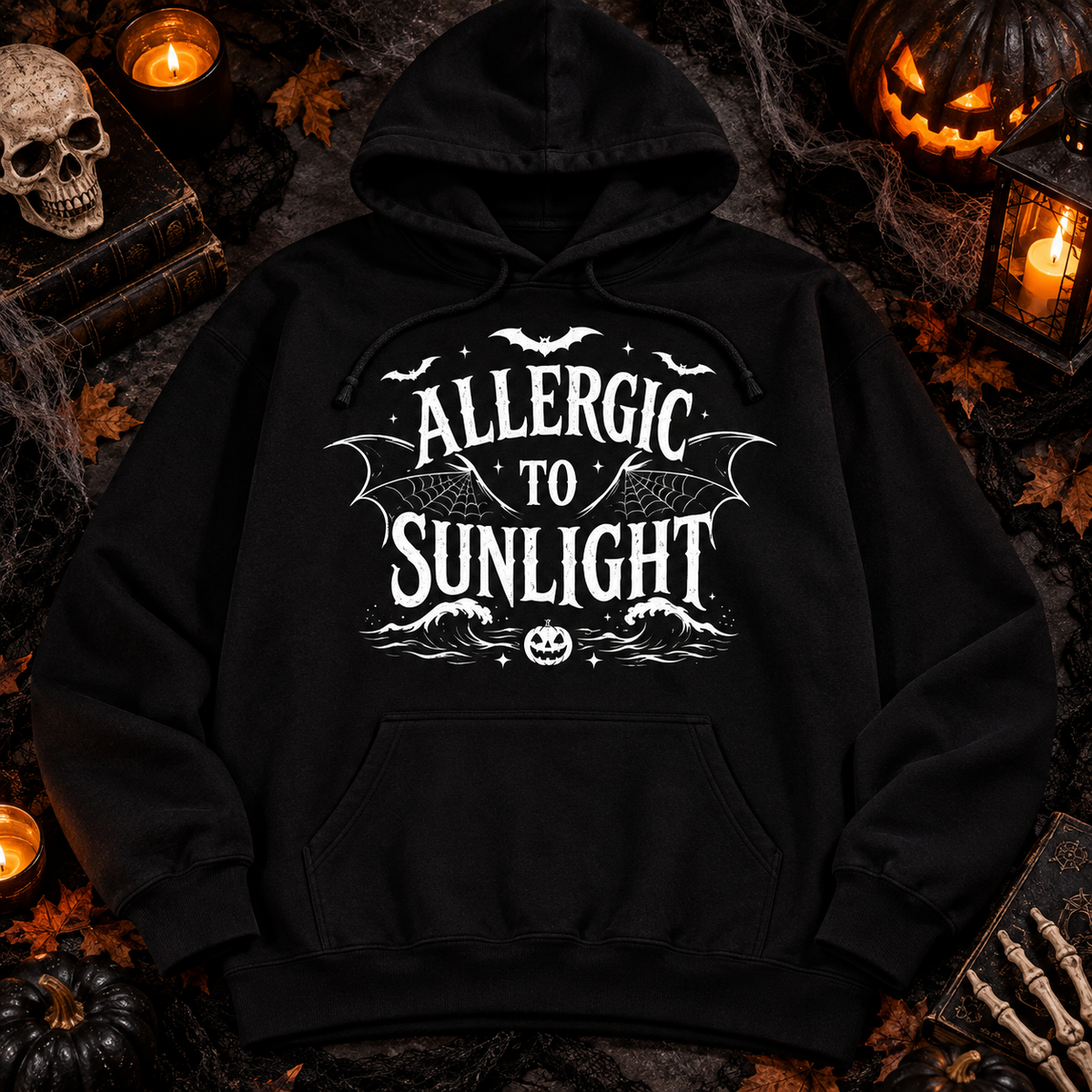 Funny Introvert Spooky Shirt, Allergic to Sunlight