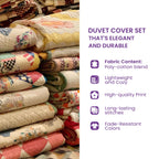 Silver Timberwolf Howl Duvet Cover Set
