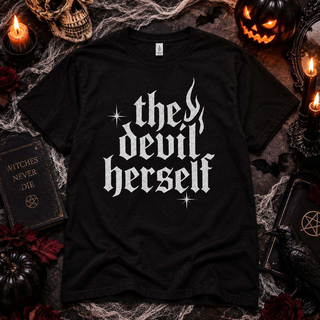 The Devil Herself Shirt & Hoodie Goth Grunge Apparel