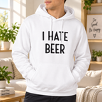 Funny I Hate Beer Quote White Lie Party Shirt