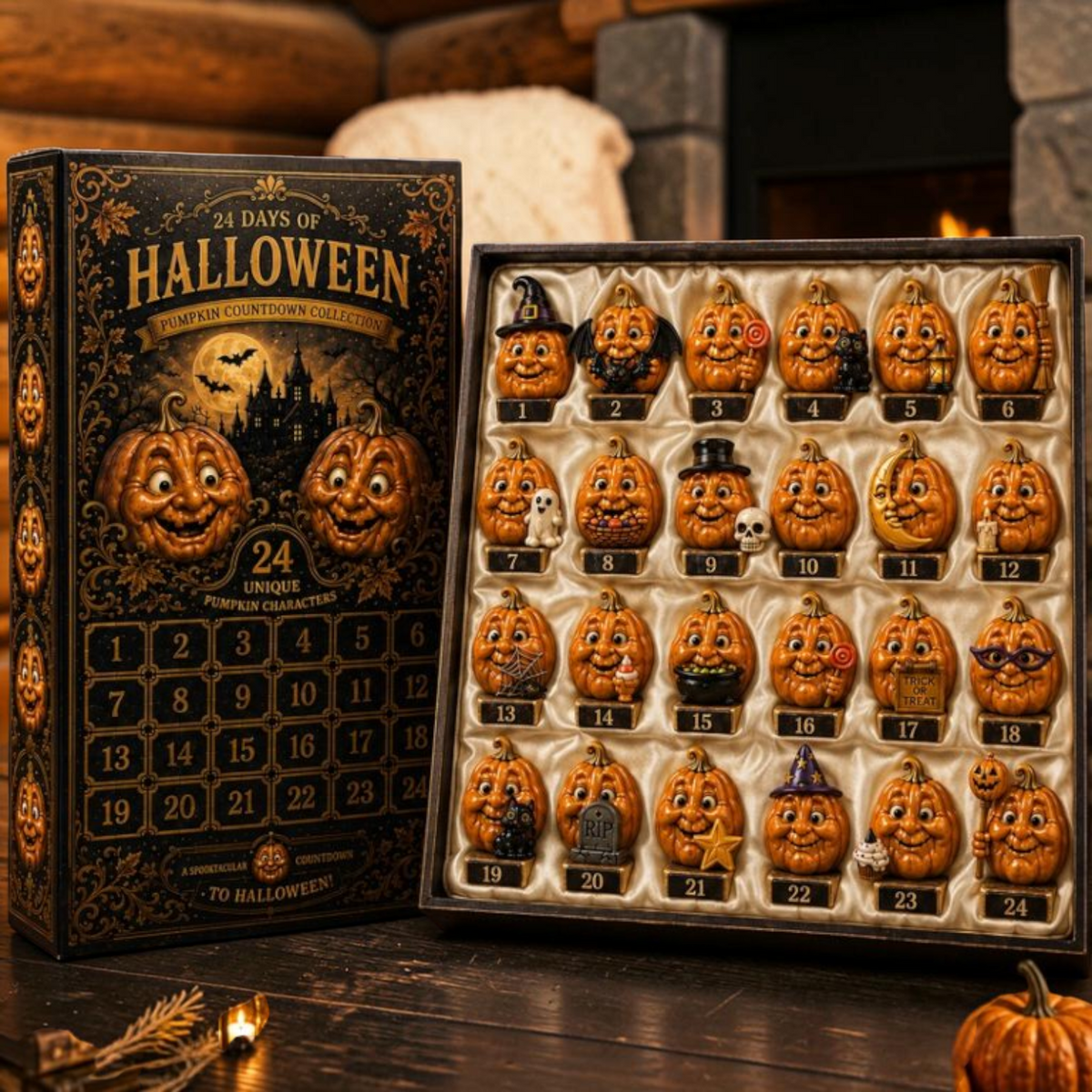 Halloween Pumpkin Cowdown 24 Days 2026 Advent Calendar