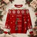 Math Geometry Graph Xmas Ymas Zmas Ugly Christmas Sweater