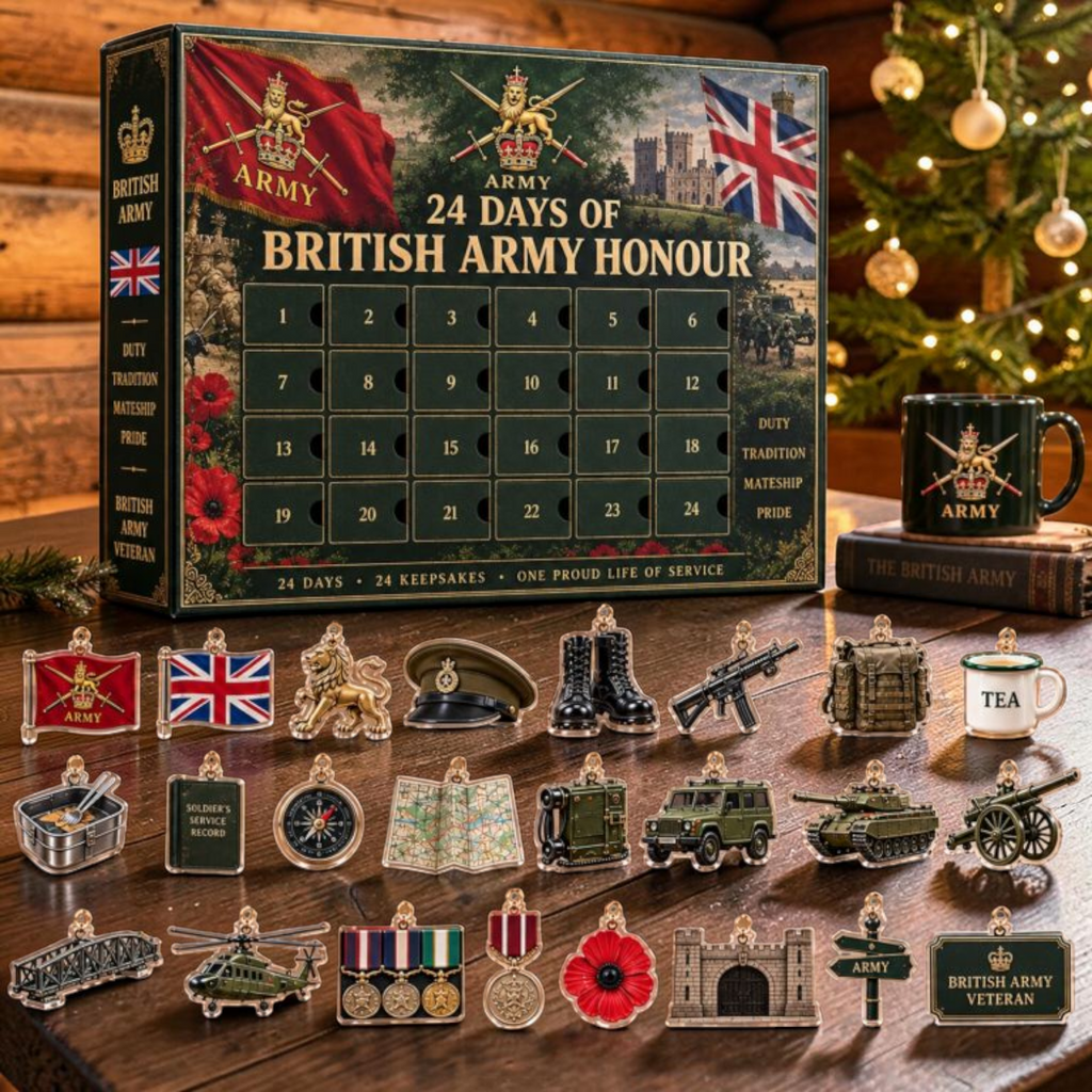 24 Days of British Army Honour Christmas 2026 Advent Calendar