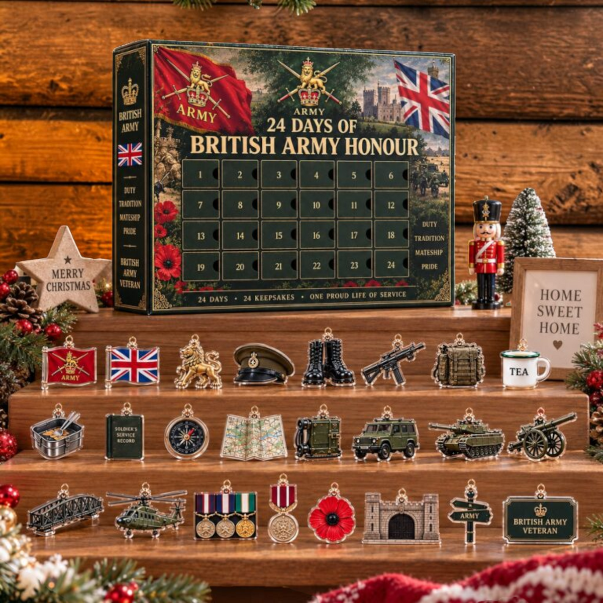 24 Days of British Army Honour Christmas 2026 Advent Calendar