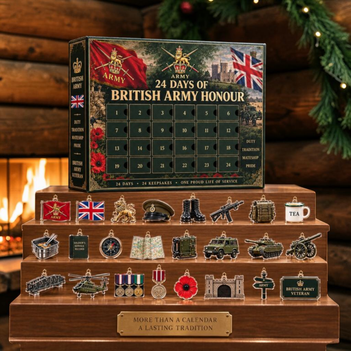 24 Days of British Army Honour Christmas 2026 Advent Calendar