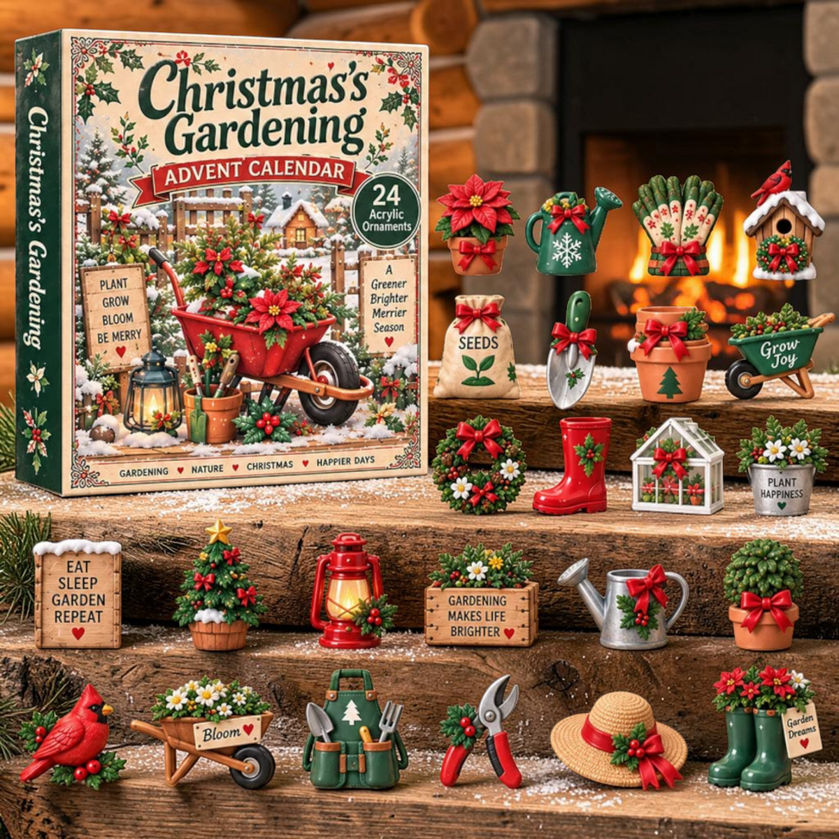 Christmas Gardening 24 Days Festive Countdown Advent Calendar 2026