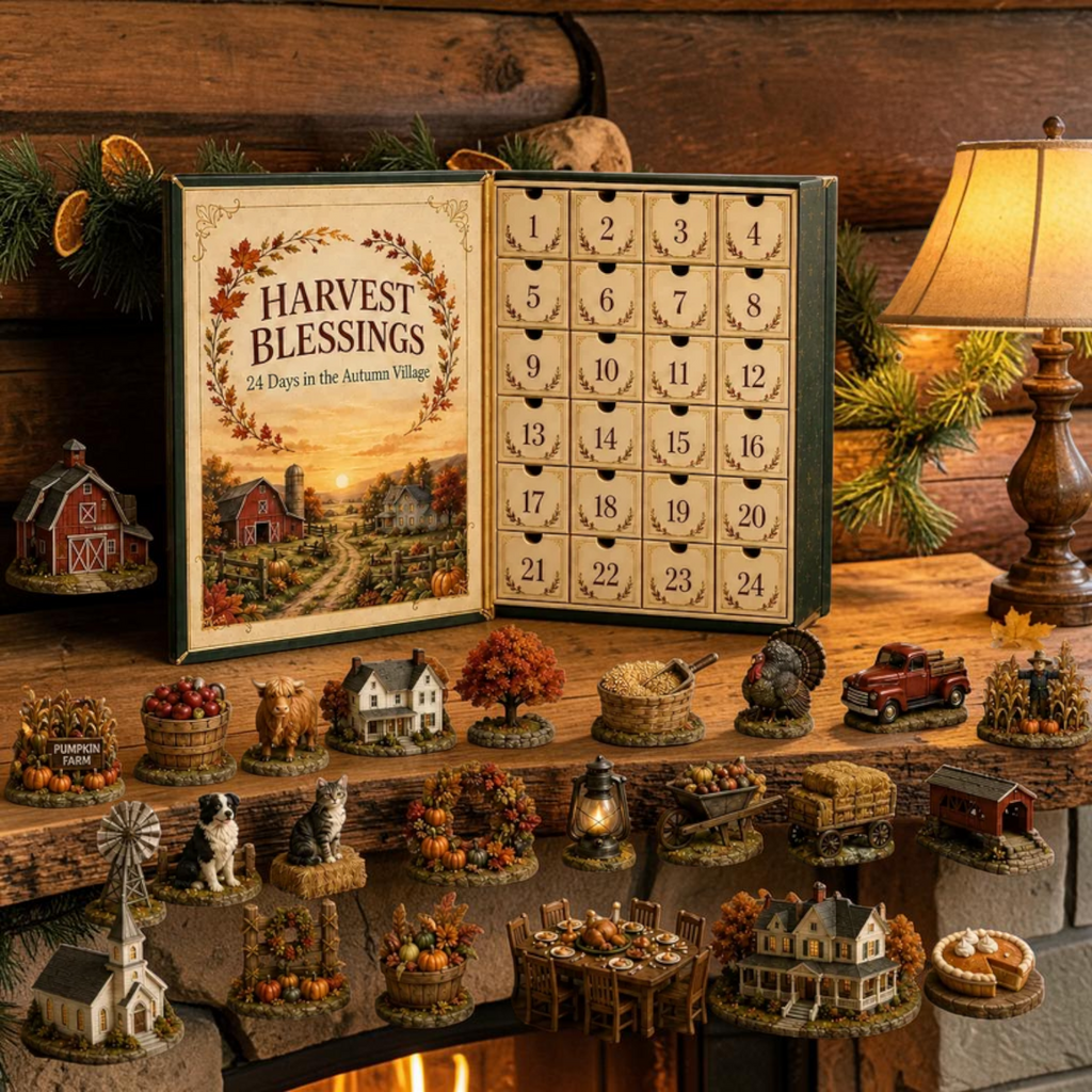 Harvest Blessings 24 Days in the Autumn Village Advent Calendar 2026