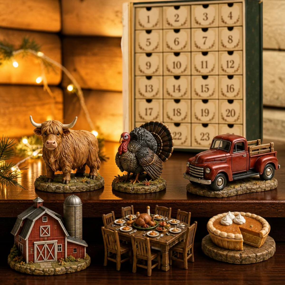 Harvest Blessings 24 Days in the Autumn Village Advent Calendar 2026