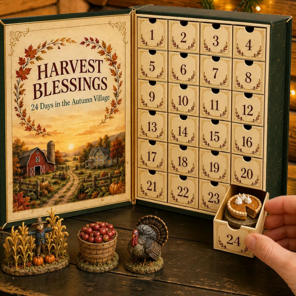 Harvest Blessings 24 Days in the Autumn Village Advent Calendar 2026