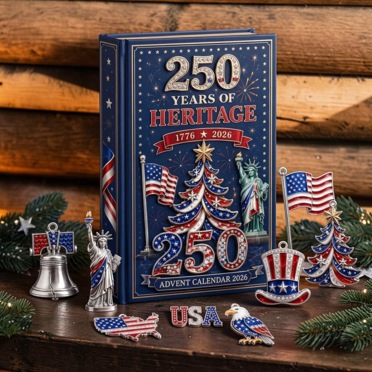 America 250th Anniversary Heritage Icons Advent Calendar 2026
