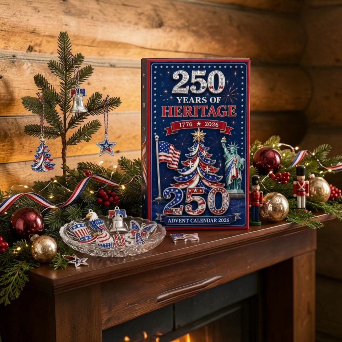 America 250th Anniversary Heritage Icons Advent Calendar 2026